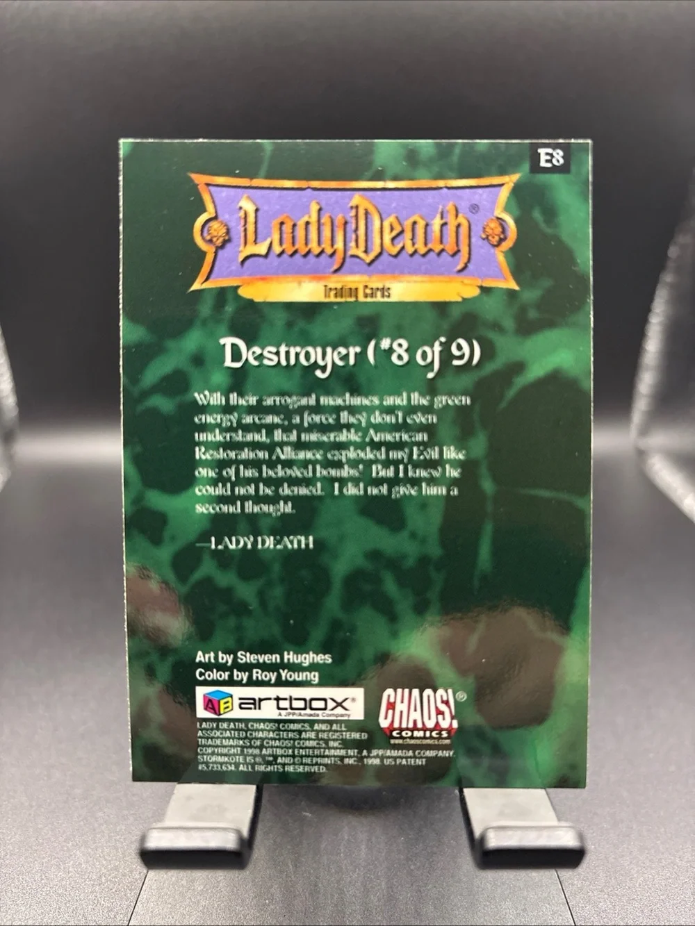 Lady Death / Evil Ernie (Destroyer #8 Of 9) 1998 Artbox #E8